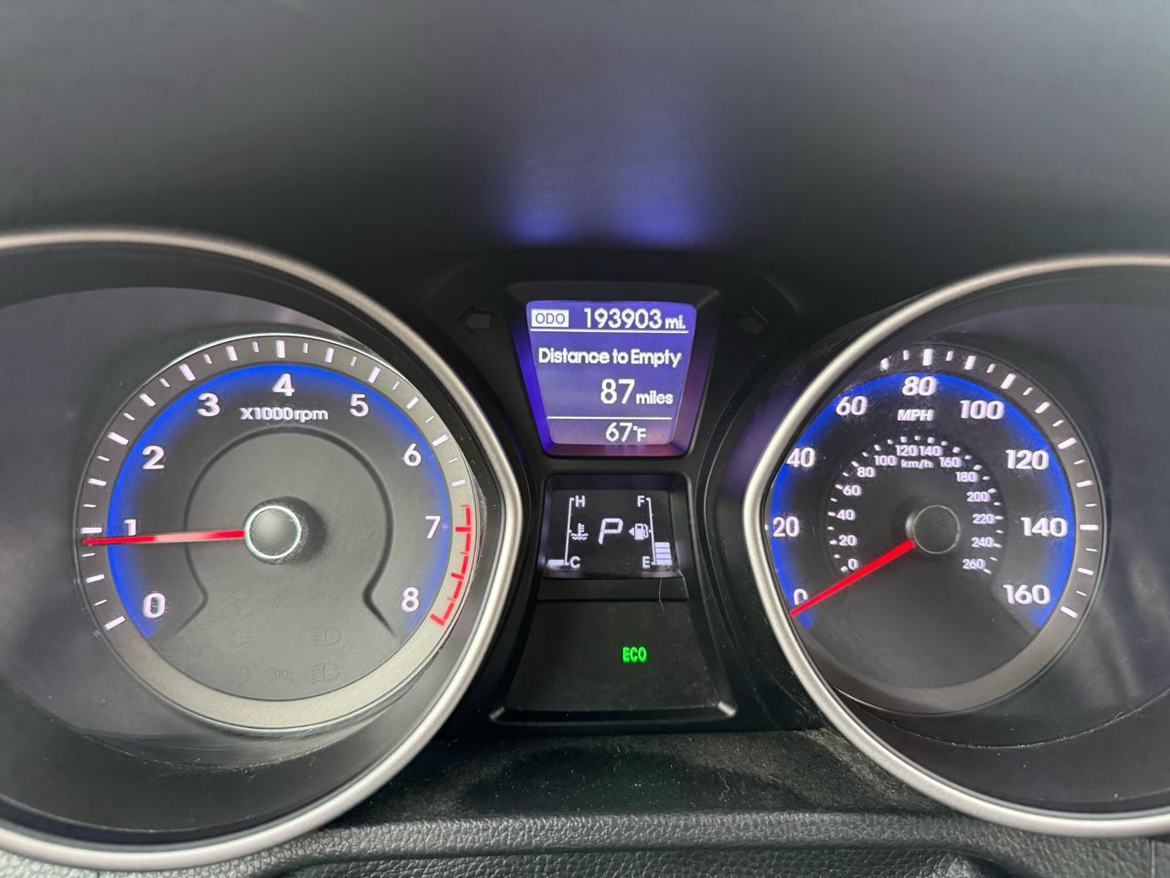 Hyundai Elantra GT 5dr HB Auto PZEV 2013