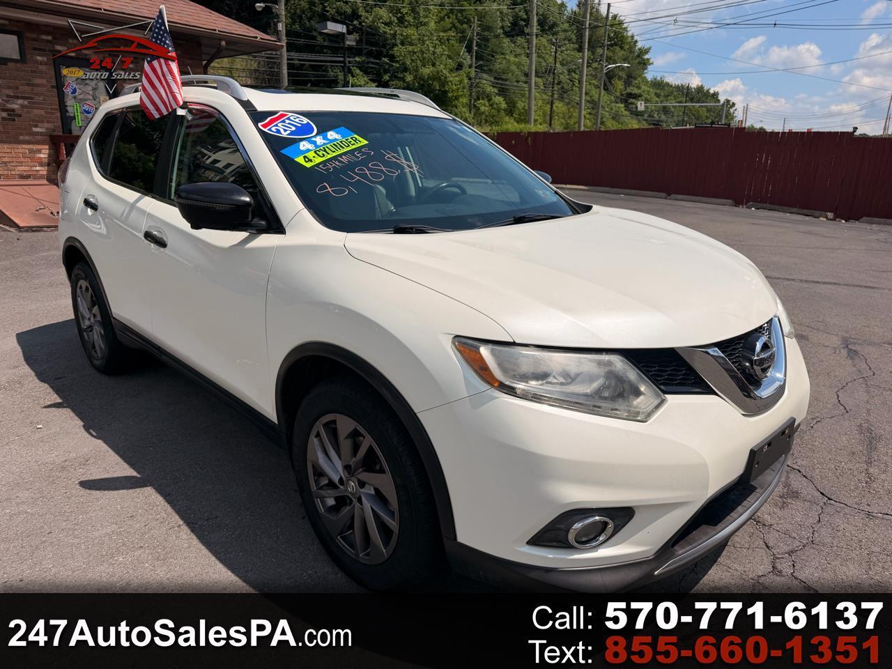 2016 Nissan Rogue AWD 4dr SL