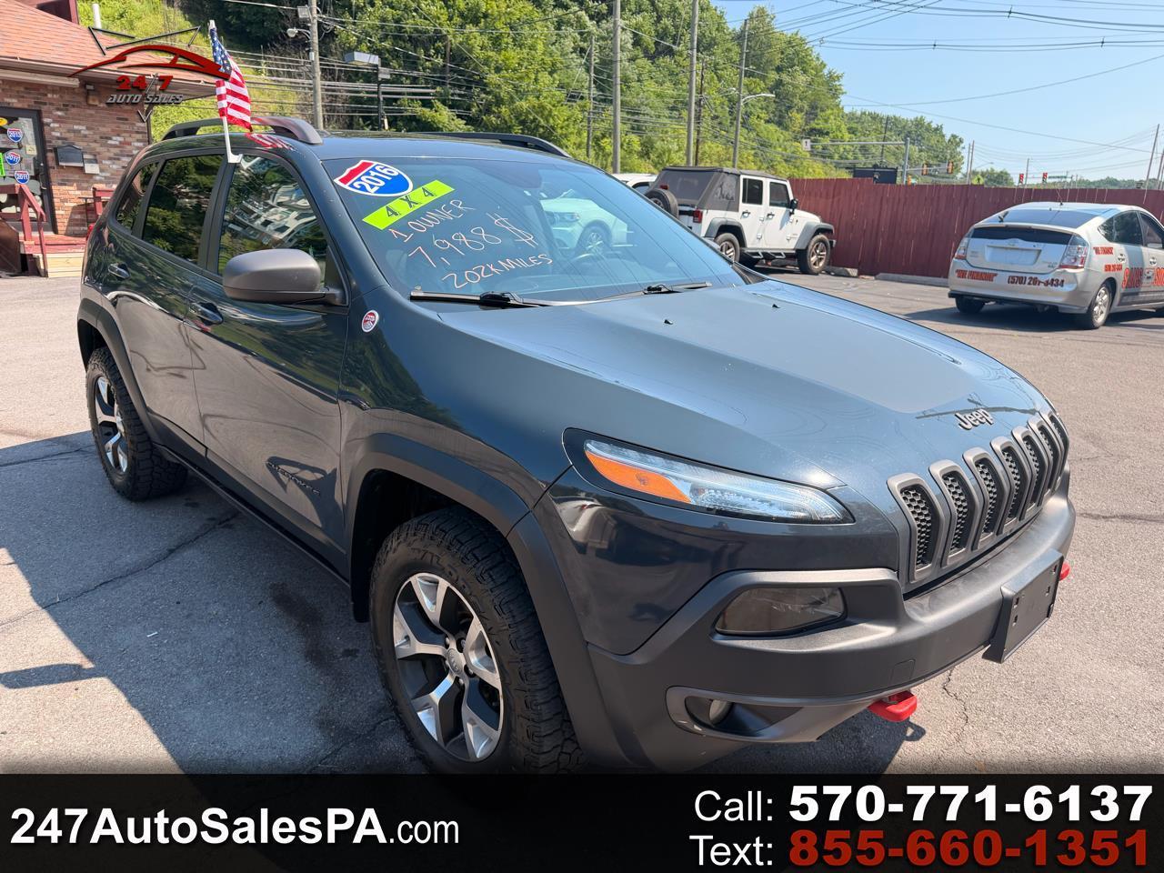 Jeep Cherokee 4WD 4dr Trailhawk 2016
