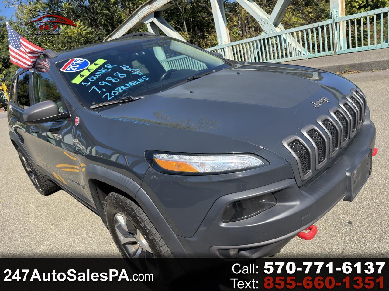 2016 Jeep Cherokee 4WD 4dr Trailhawk