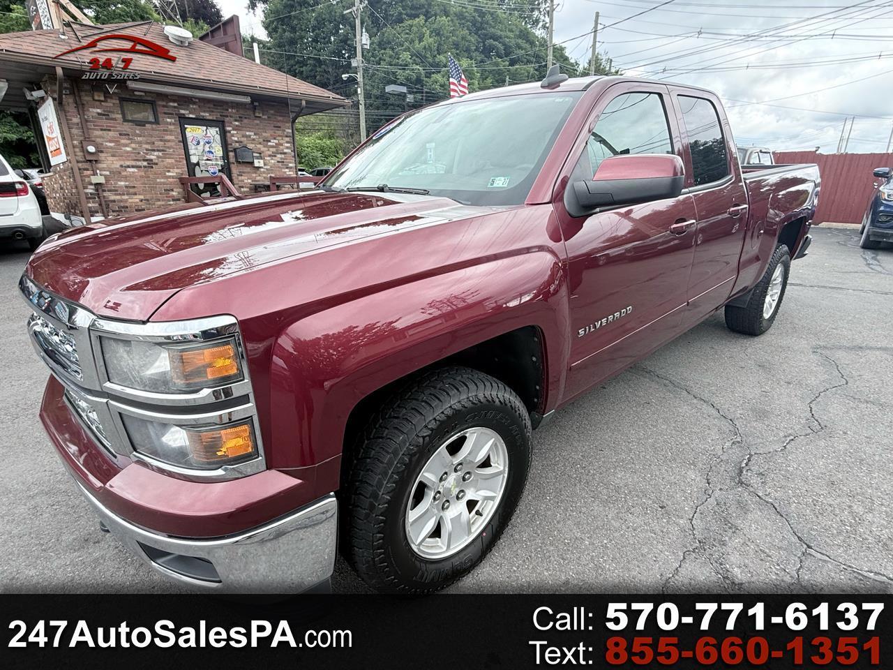 2015 Chevrolet Silverado 1500 4WD Double Cab 143.5" LT w/1LT