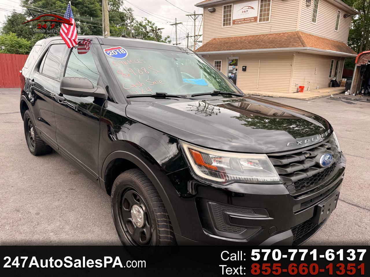 Ford Police Interceptor Utility AWD 2018