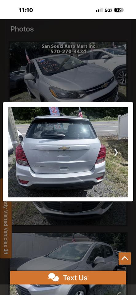 Chevrolet Trax AWD 4dr LS 2017