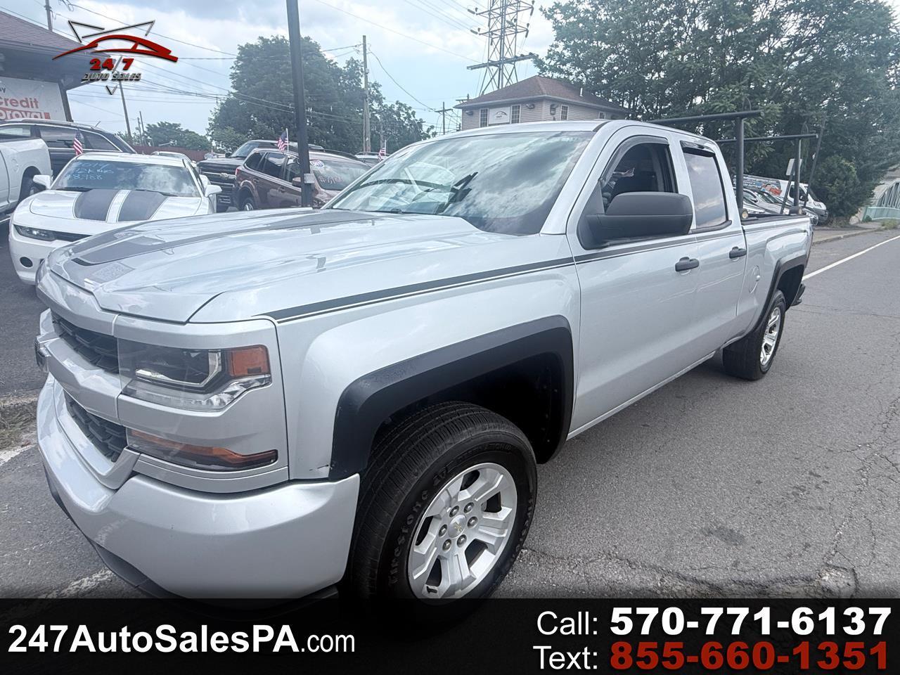 Chevrolet Silverado 1500 4WD Double Cab 143.5" Custom 2016