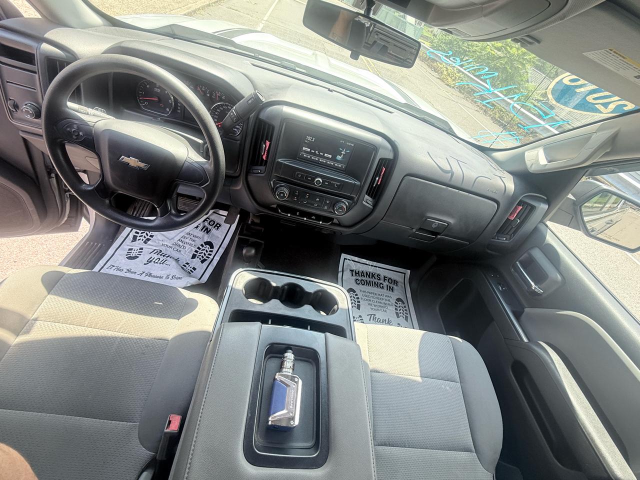 Chevrolet Silverado 1500 4WD Double Cab 143.5" Custom 2016