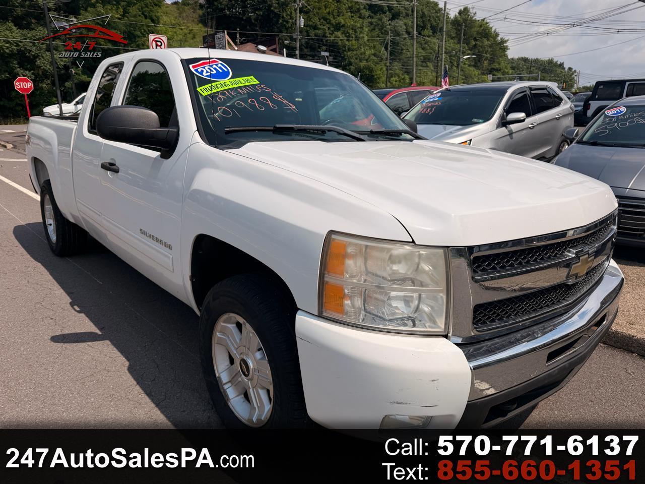 2011 Chevrolet Silverado 1500 4WD Ext Cab 143.5" LT