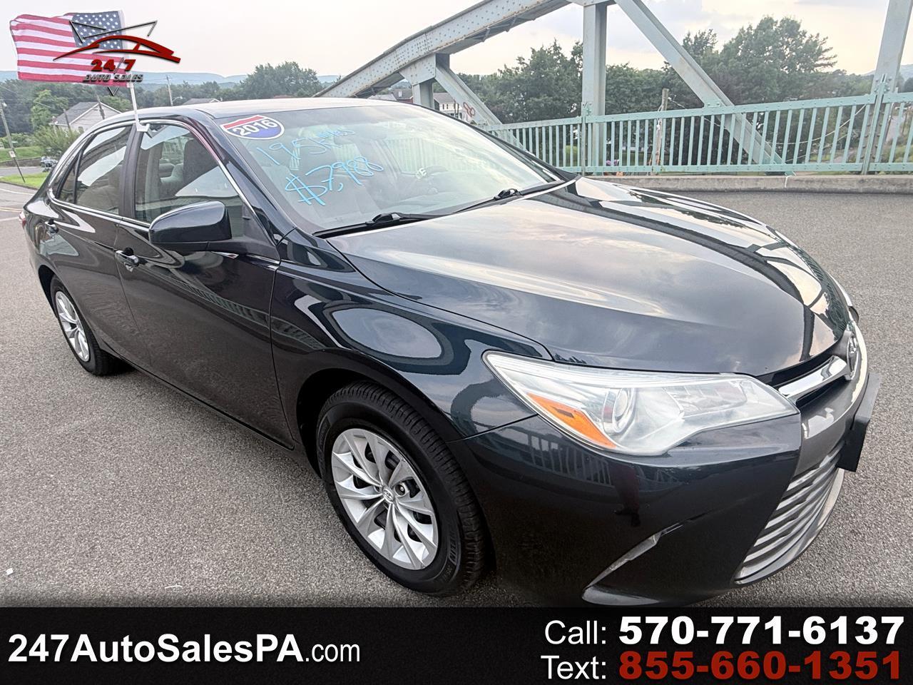 Toyota Camry 4dr Sdn I4 Auto SE w/Special Edition Pkg (Natl) 2016
