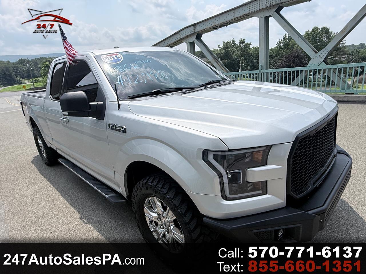 Ford F-150 4WD SuperCab 163" Lariat w/HD Payload Pkg 2015