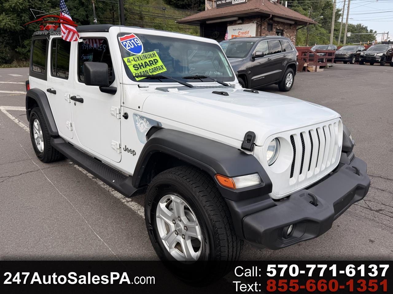 Jeep Wrangler Unlimited Sport S 4x4 2019