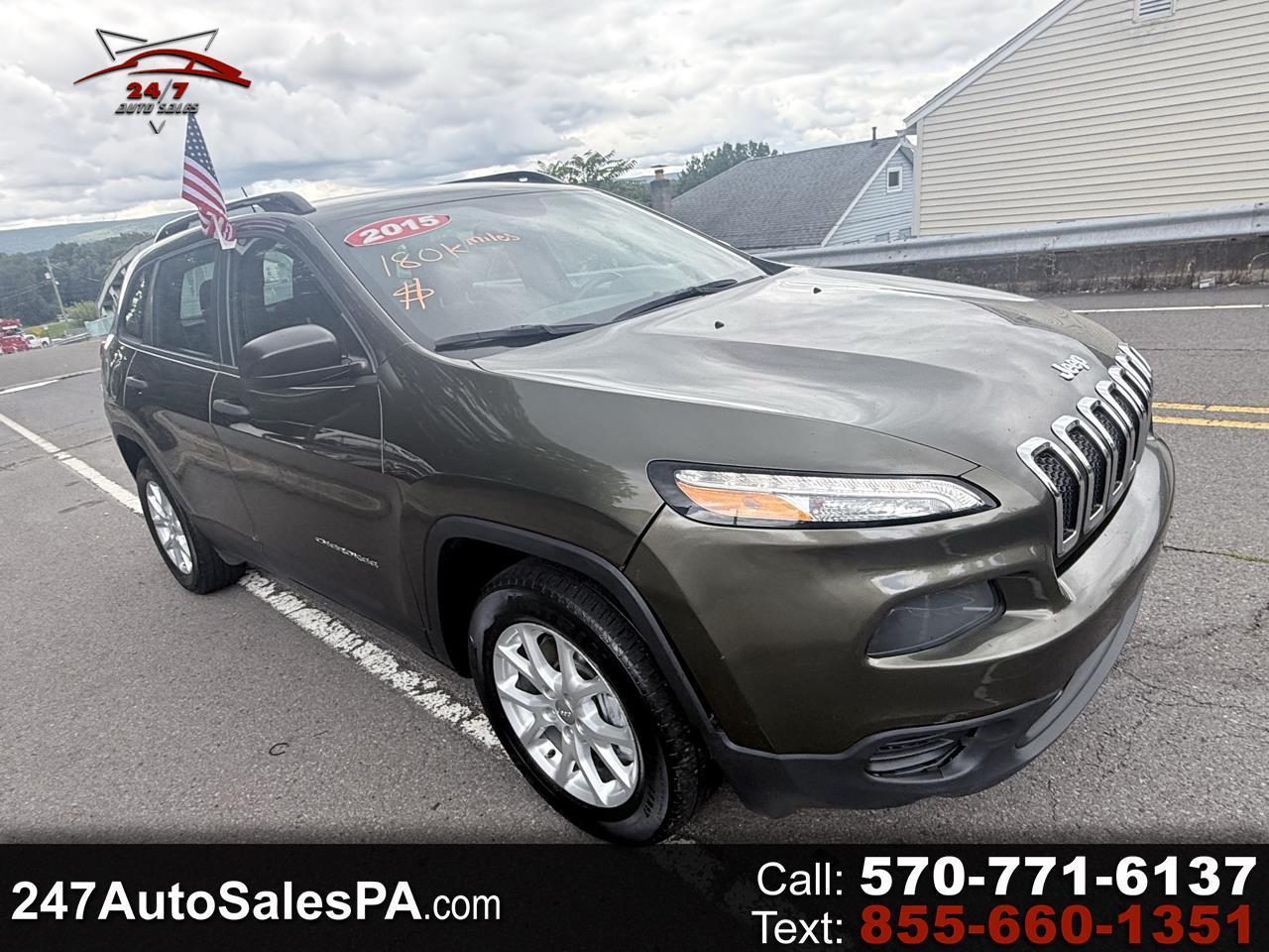 Jeep Cherokee 4WD 4dr Sport 2015