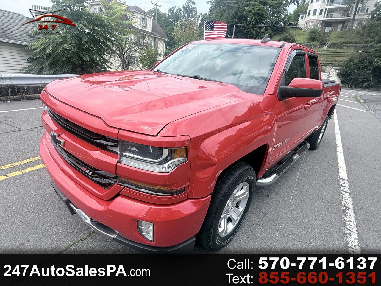 2016 Chevrolet Silverado 1500 4WD Double Cab 143.5" LT w/2LT