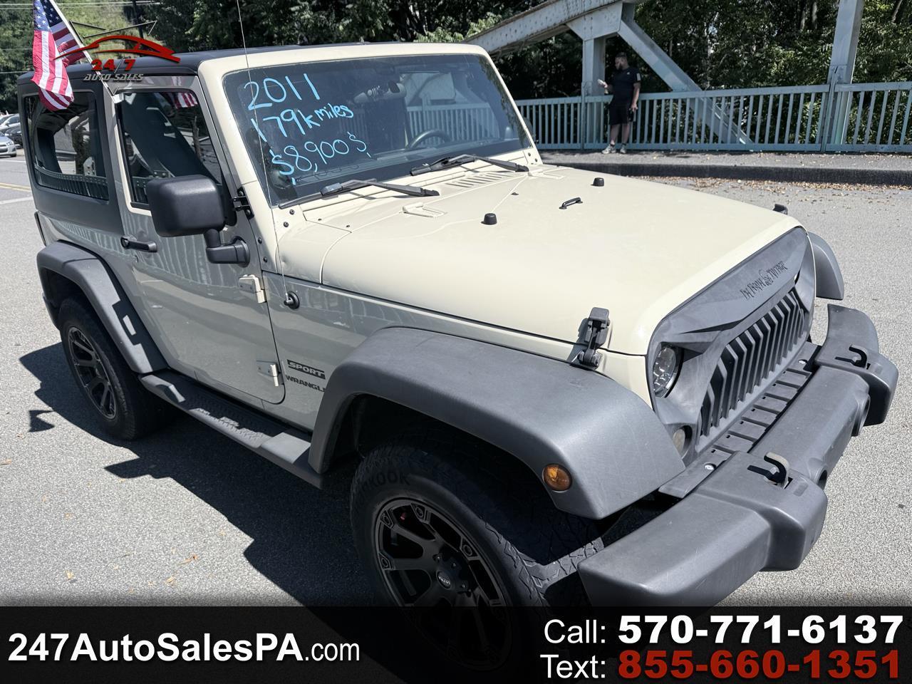 Jeep Wrangler 4WD 2dr Sport 2011