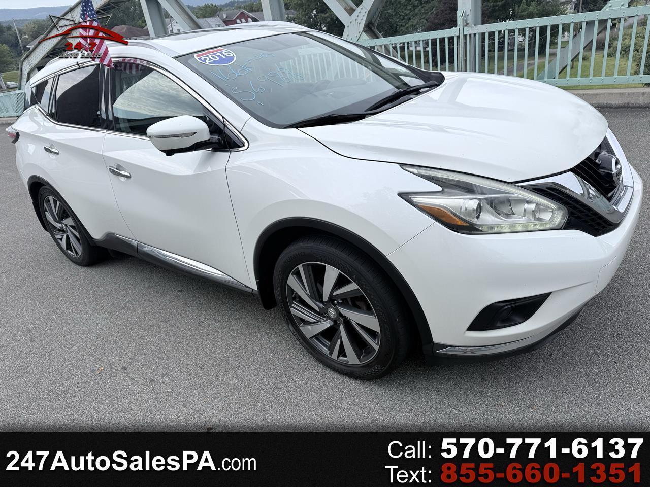 Nissan Murano AWD 4dr Platinum 2015