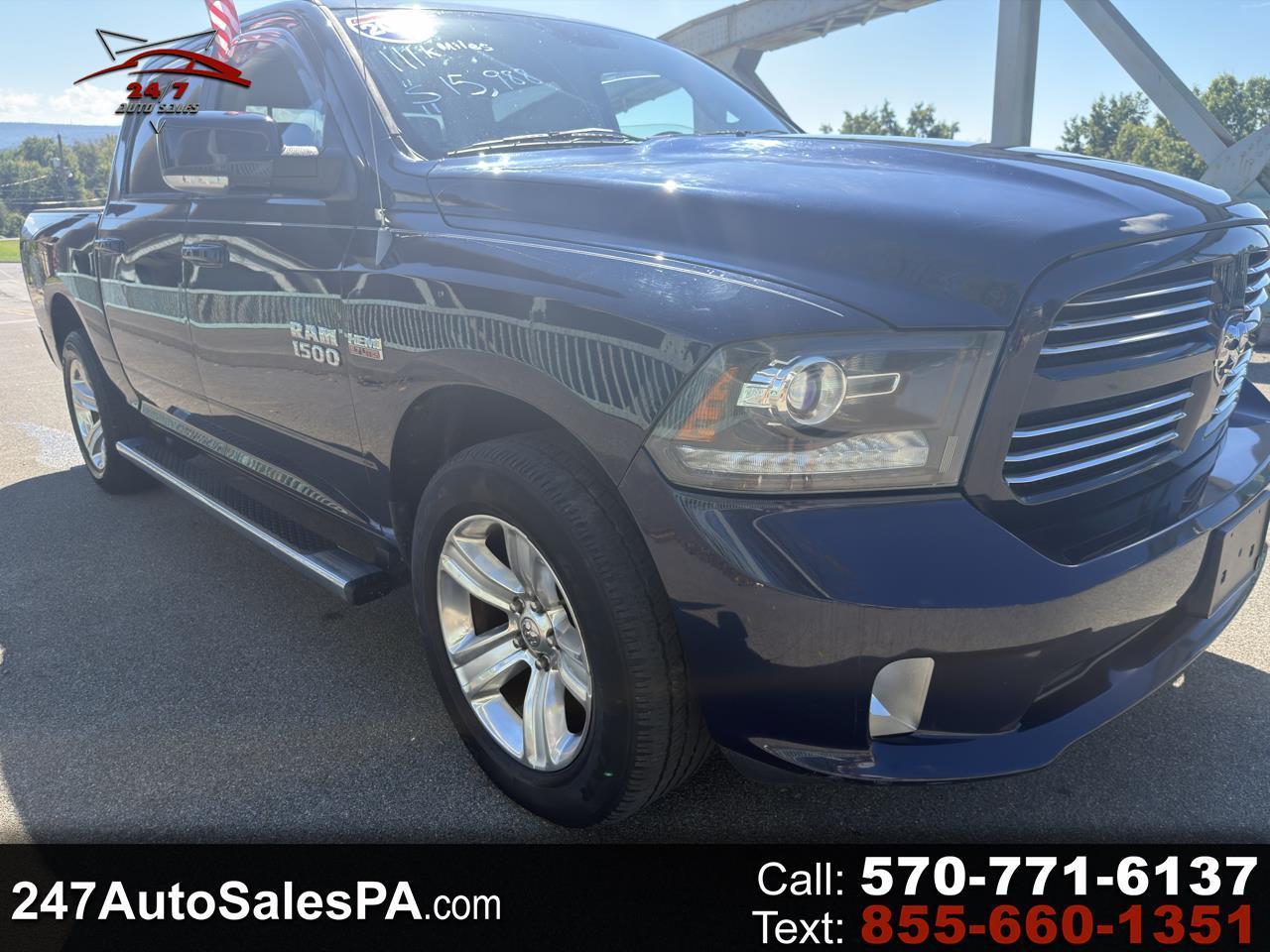 RAM 1500 Express 4x4 Quad Cab 6'4" Box 2018