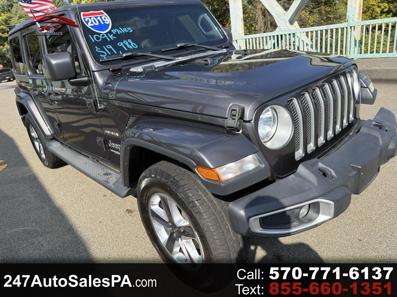 Jeep Wrangler Unlimited Sahara 4x4 2019