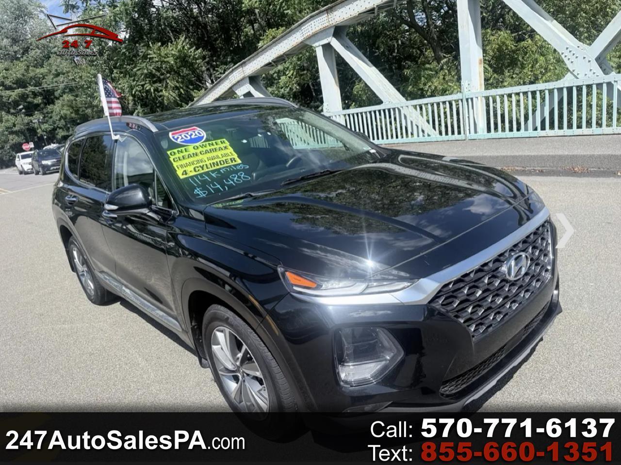 2020 Hyundai Santa Fe SEL 2.4L Auto AWD