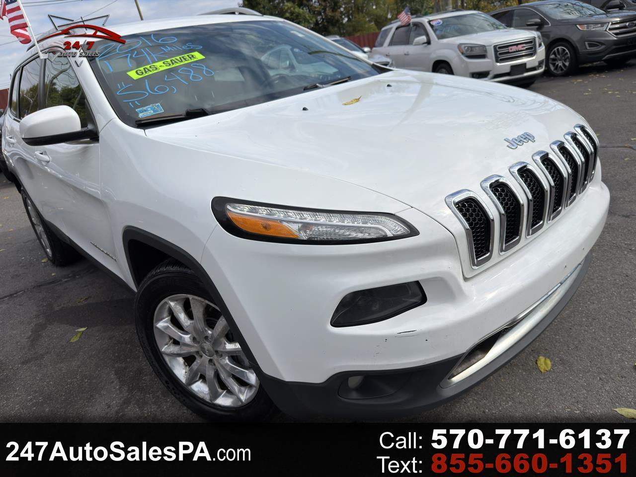 Jeep Cherokee 4WD 4dr Limited 2016