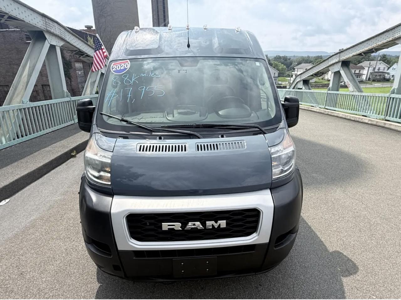 RAM ProMaster Cargo Van 3500 High Roof 159" WB EXT 2020
