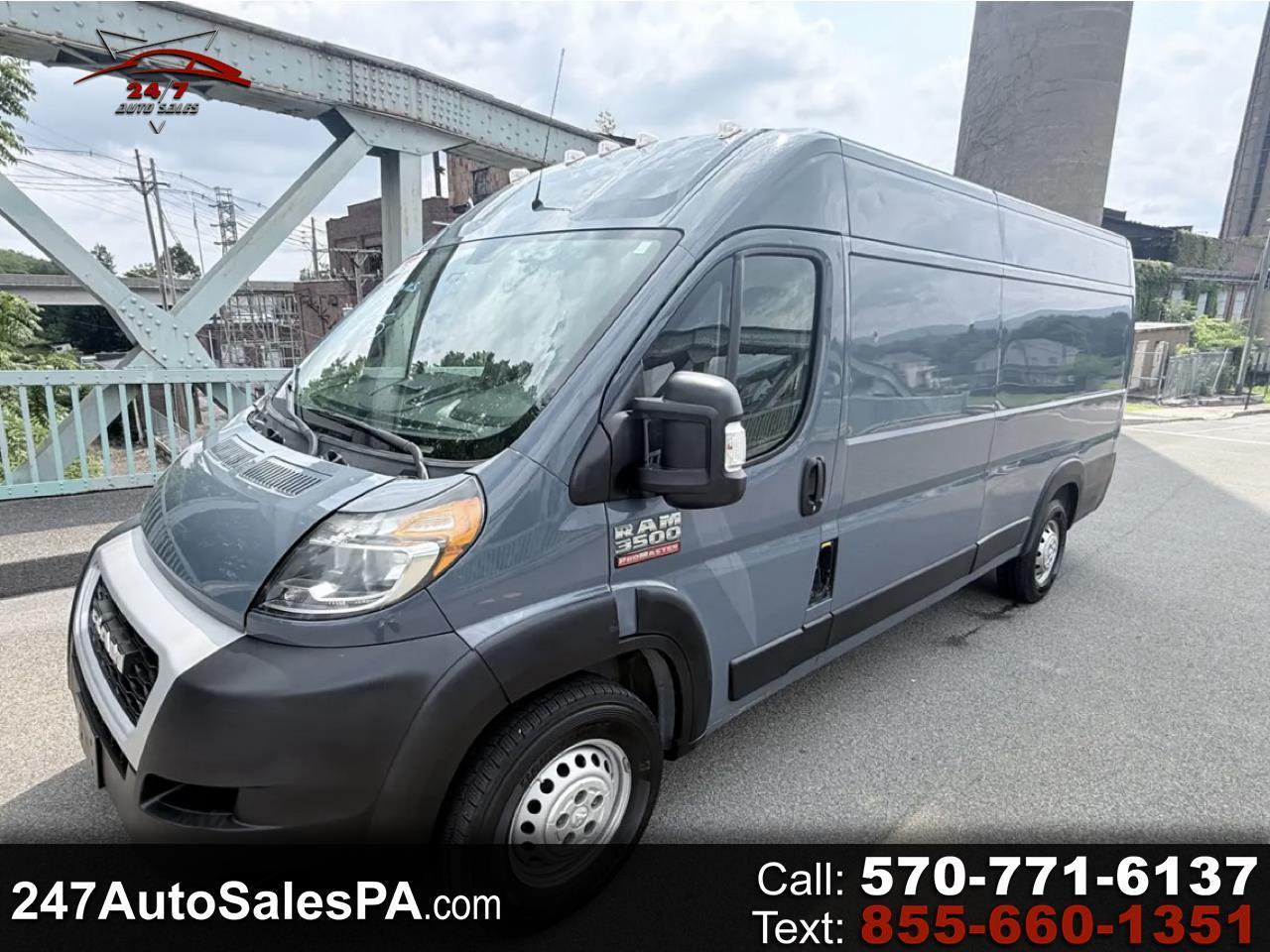 RAM ProMaster Cargo Van 3500 High Roof 159" WB EXT 2020