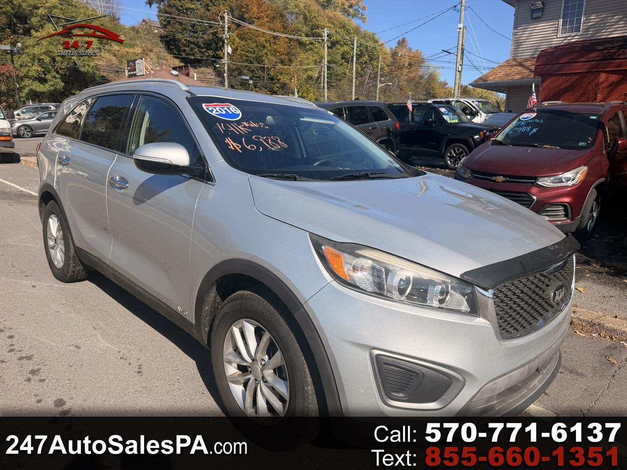 Kia Sorento AWD 4dr 2.4L LX 2016