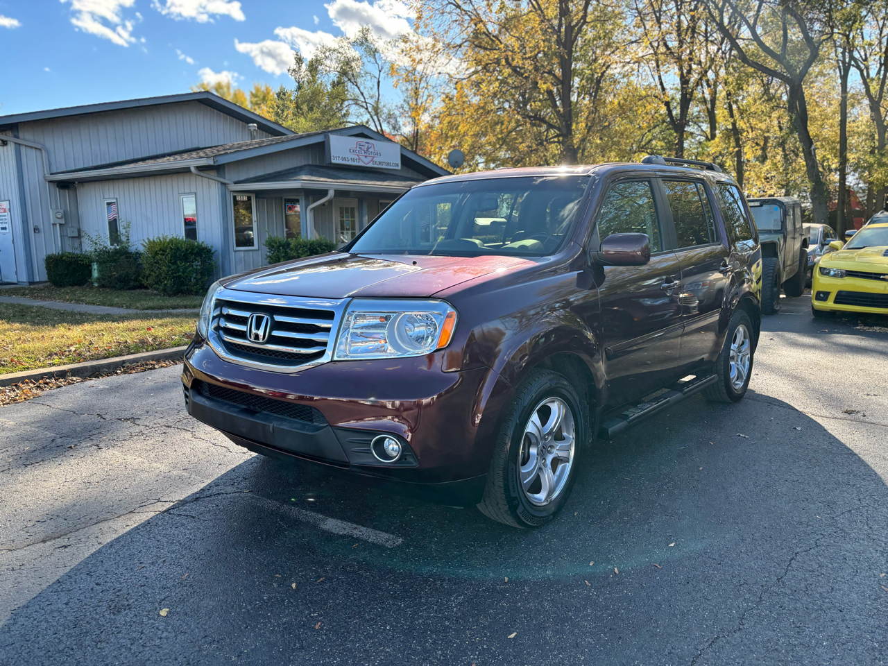 Honda Pilot EX-L 4WD 5-Spd AT 2012 Honda Pilot EX-L 4WD 5-Spd AT 2012