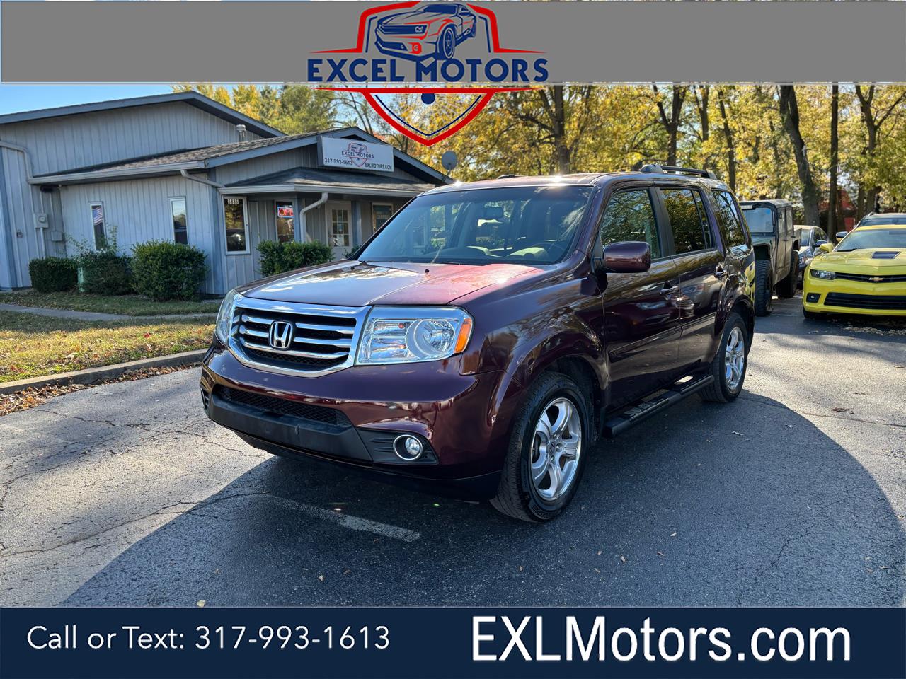 Honda Pilot EX-L 4WD 5-Spd AT 2012 Honda Pilot EX-L 4WD 5-Spd AT 2012