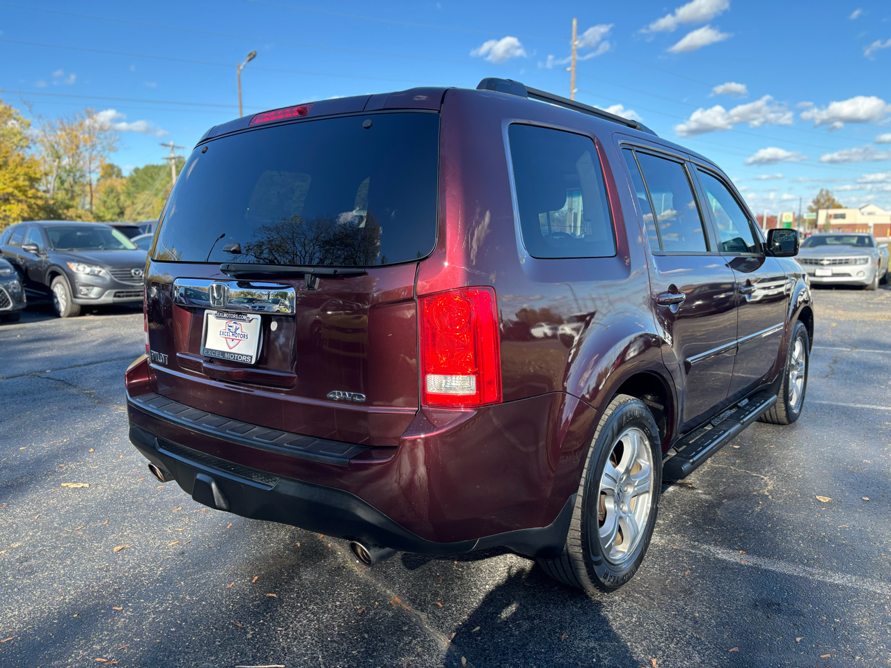 Honda Pilot EX-L 4WD 5-Spd AT 2012 Honda Pilot EX-L 4WD 5-Spd AT 2012