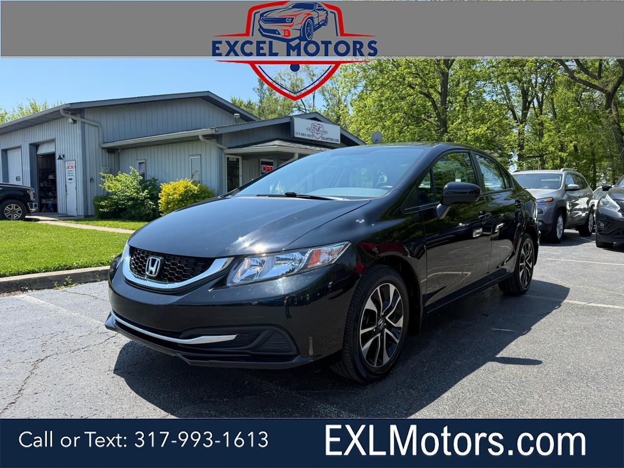 Honda Civic EX Sedan CVT 2014