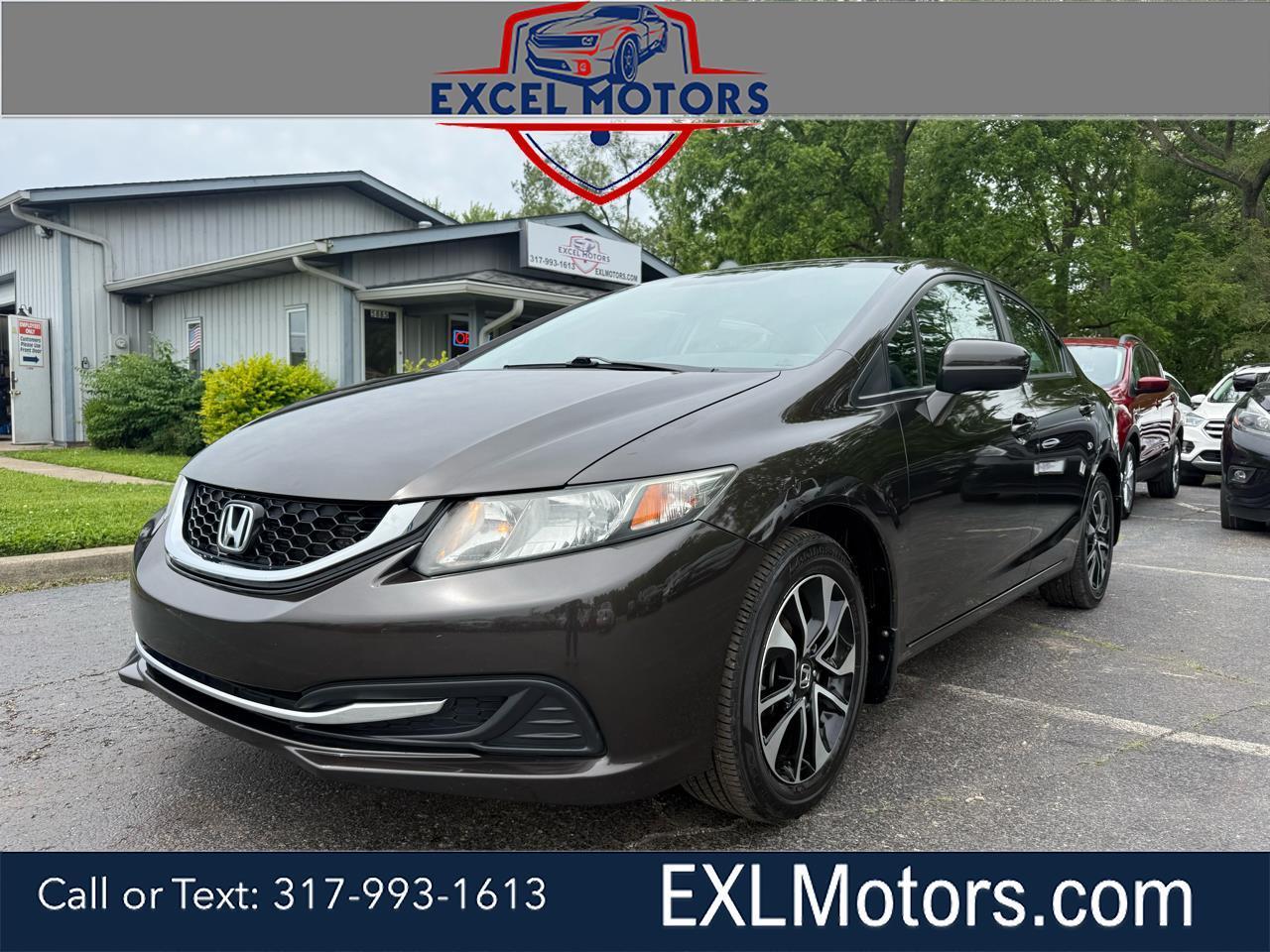 Honda Civic EX Sedan CVT 2014