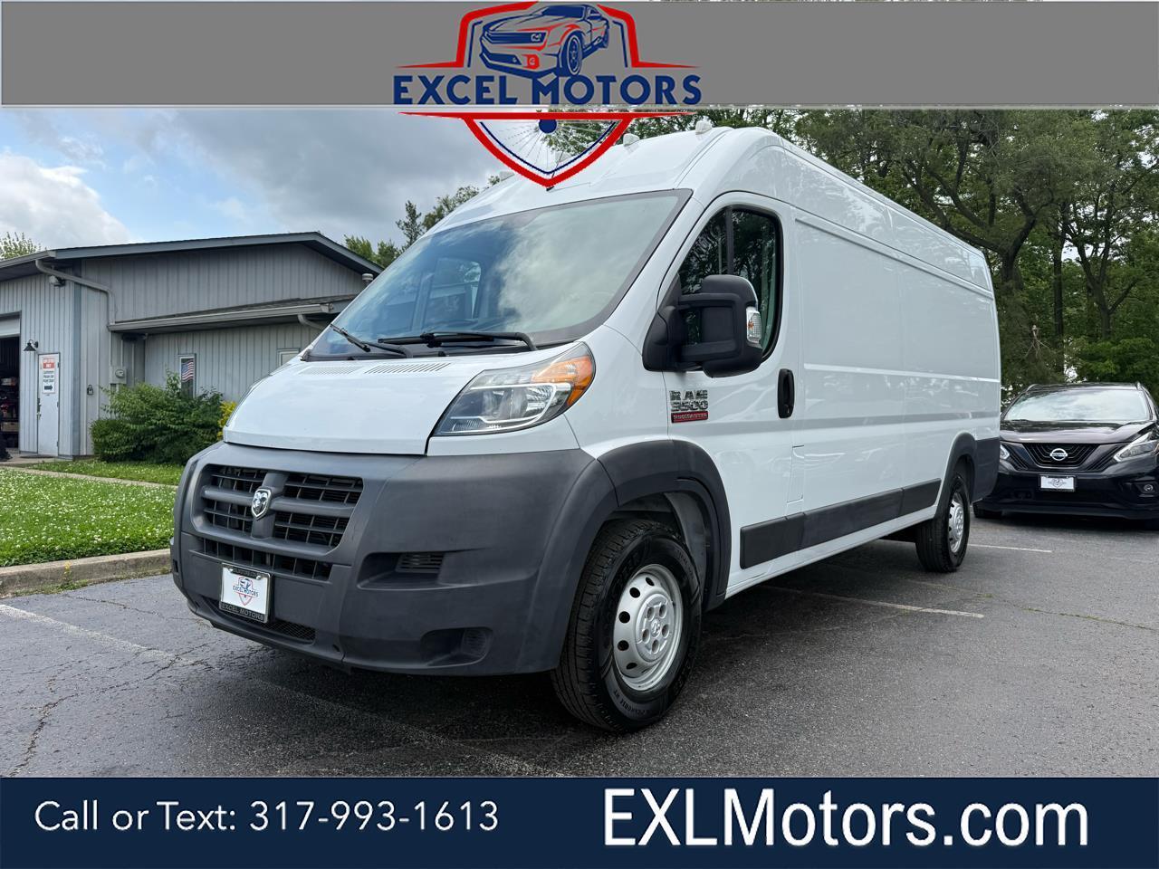2014 RAM Promaster 3500 High Roof Tradesman 159-in. WB Ext