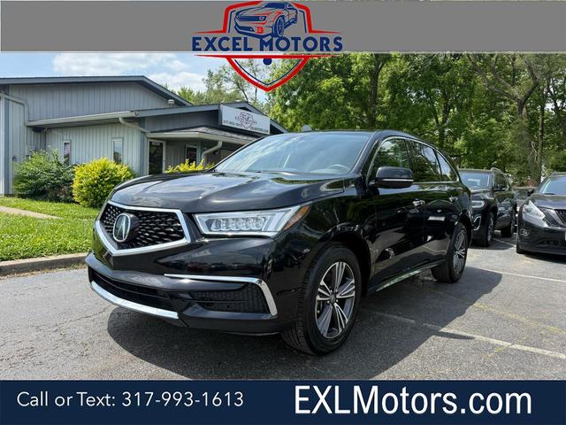 Black Copper Pearl 2017 Acura MDX SH-AWD SUV / Crossover All-Wheel Drive Automatic