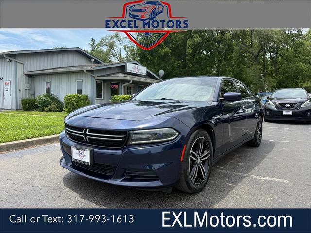 Jazz Blue Pearl 2016 Dodge Charger Sedan Rear-Wheel Drive Automatic