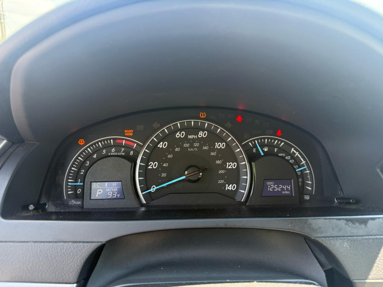 Toyota Camry SE 2012