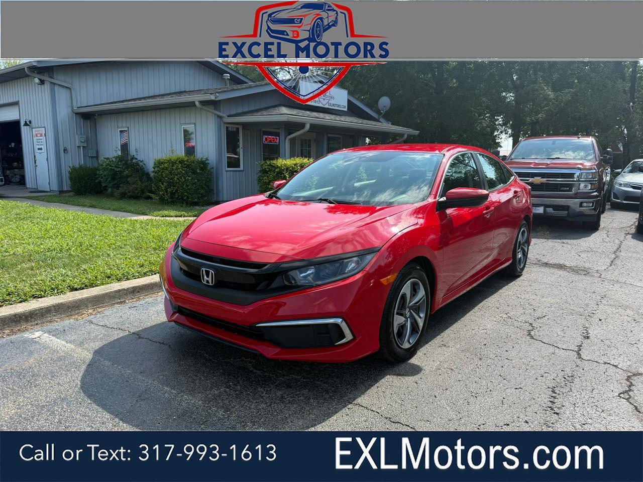 Honda Civic LX Honda Sensing Sedan CVT 2020