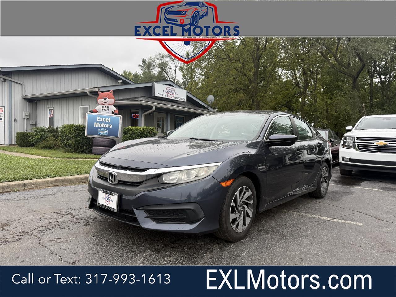 2017 Honda Civic EX Sedan CVT