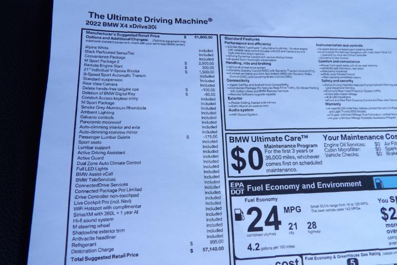 BMW X4 xDrive30i 2022