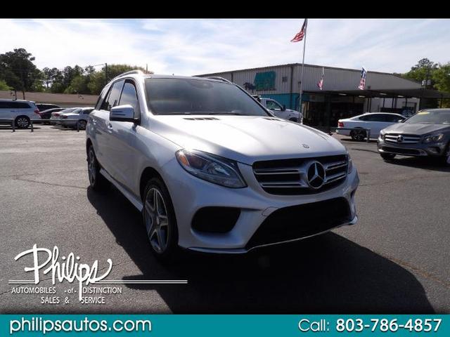 Silver 2016 Mercedes-Benz GLE 350 4MATIC SUV / Crossover All-Wheel Drive Automatic