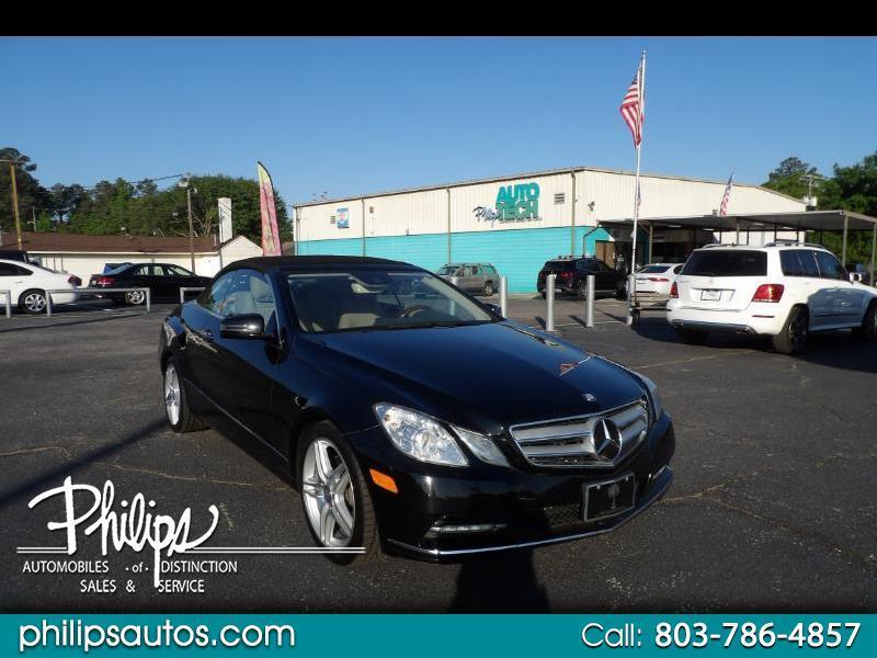 2013 Mercedes-Benz E-Class E350 Cabriolet