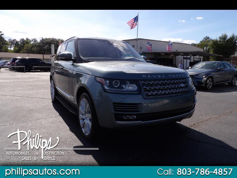 2017 Land Rover Range Rover Supercharged