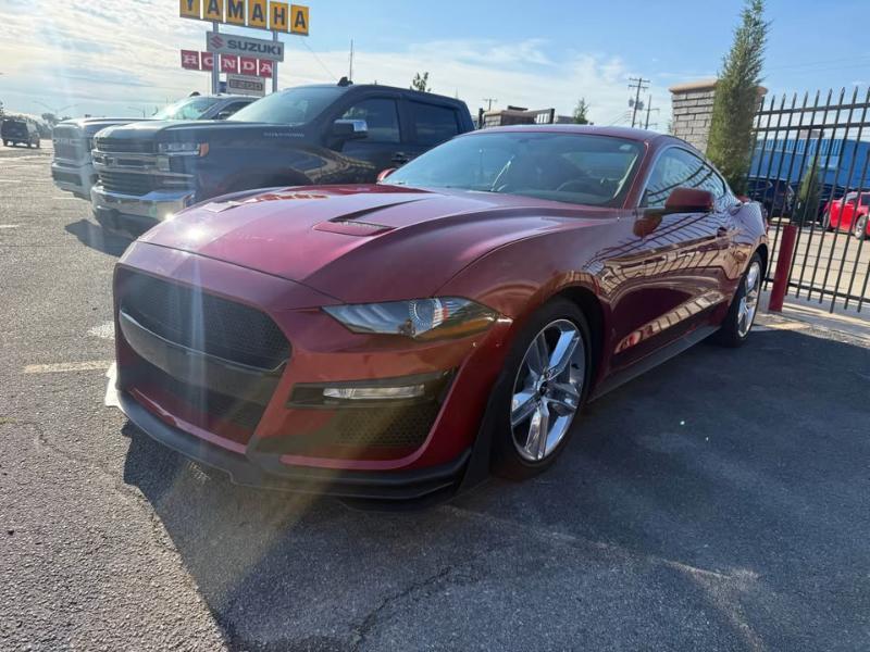 Red 2020 Ford Mustang Coupe Rear-Wheel Drive 
