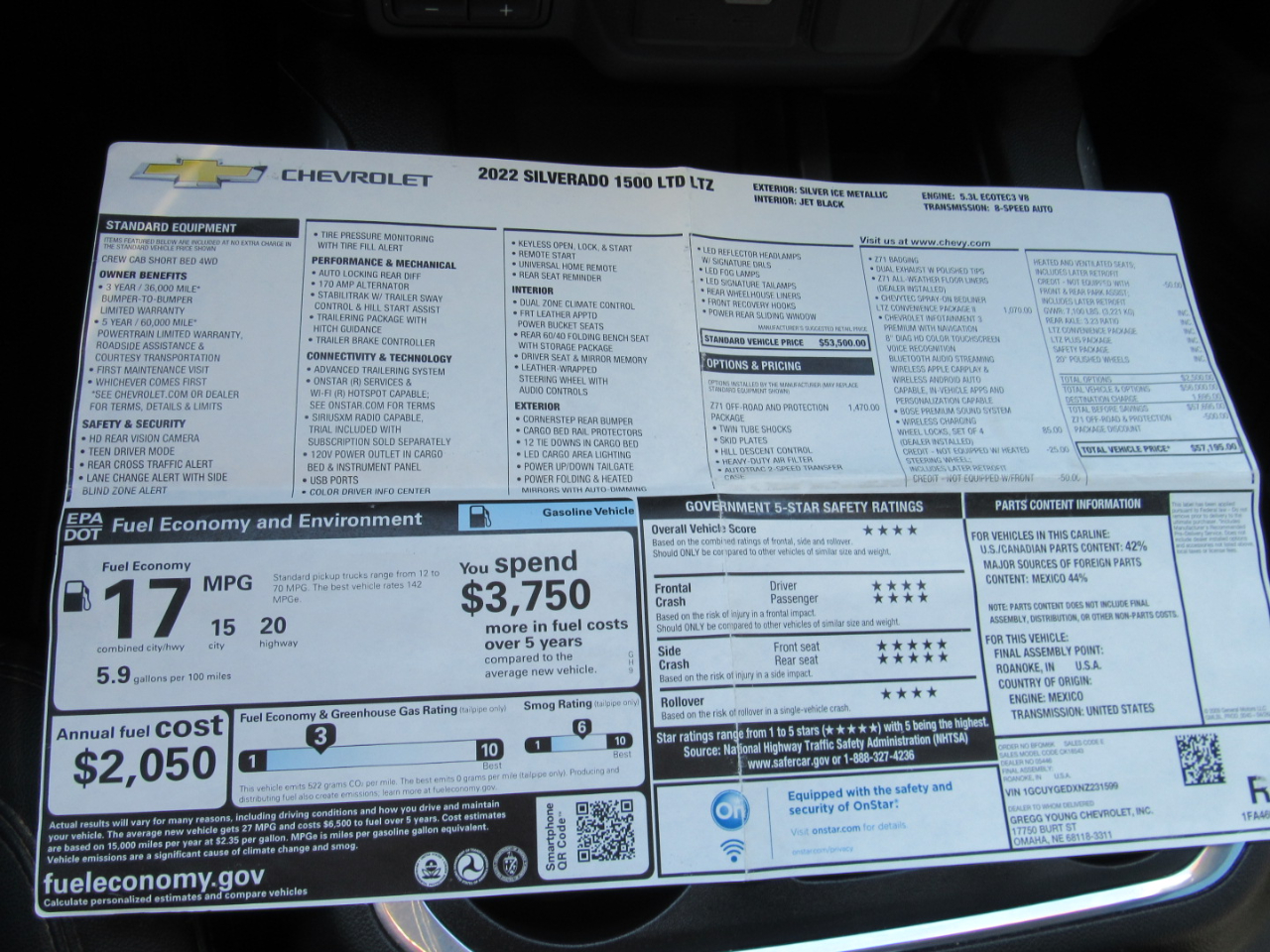 Chevrolet Silverado 1500 LTD  2022