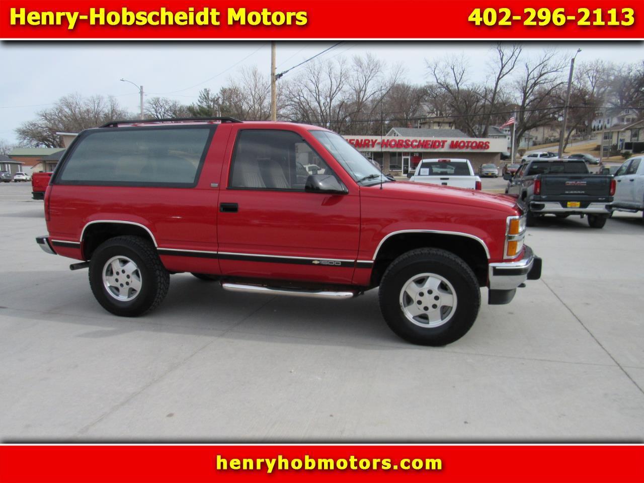 Chevrolet K Blazer K1500 4WD 1992