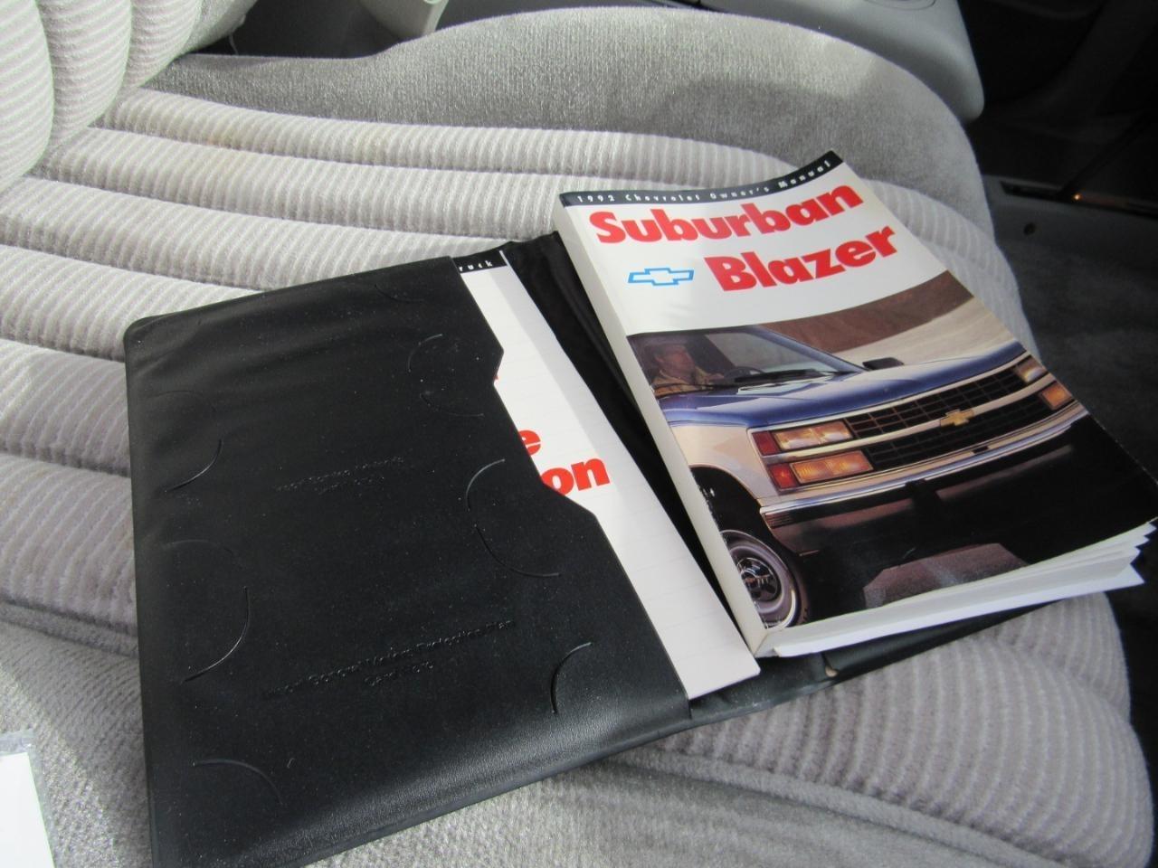 Chevrolet K Blazer K1500 4WD 1992