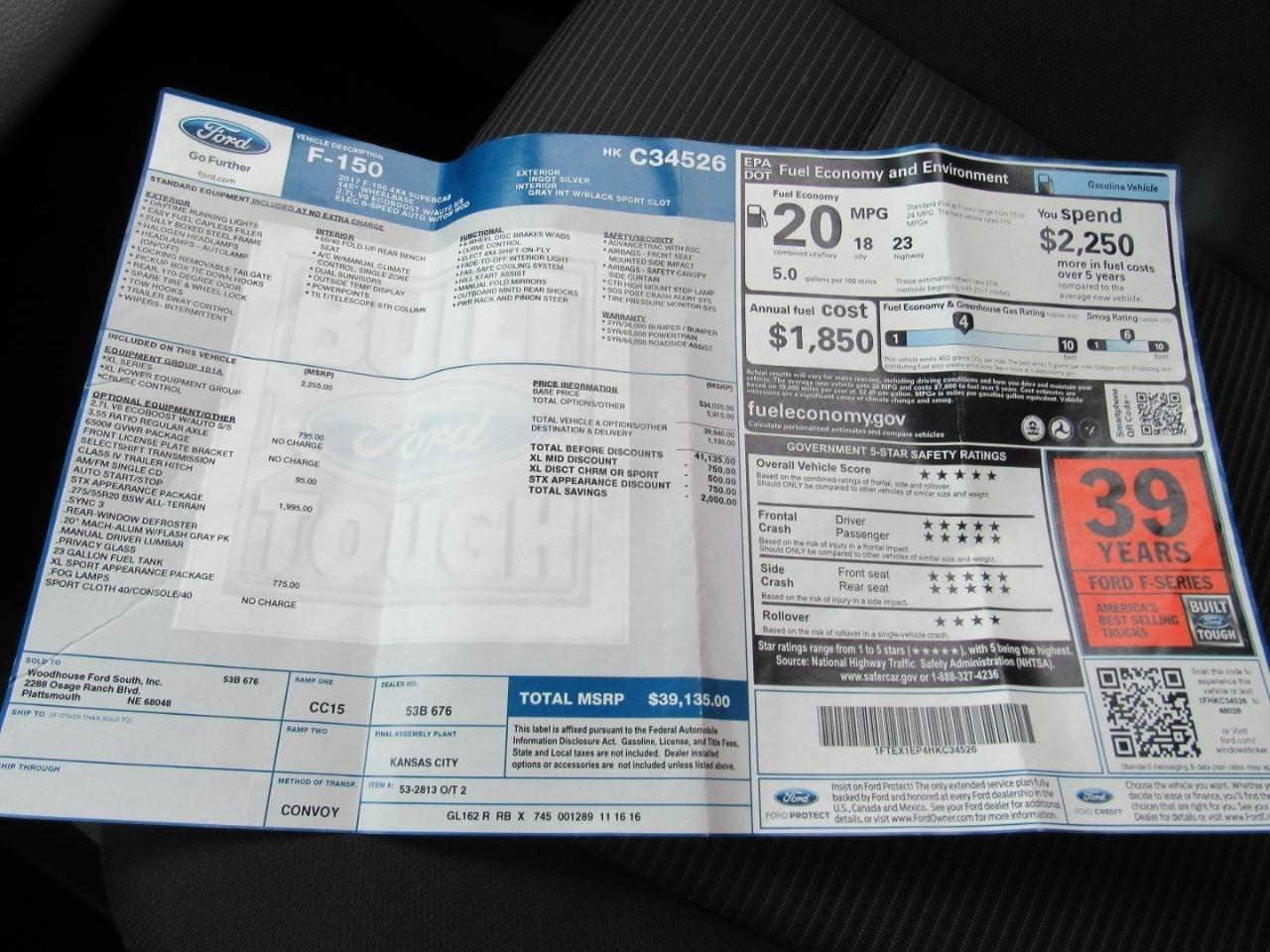 Ford F-150 XLT SuperCab 4WD 2017