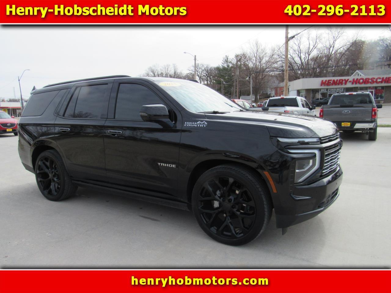 2025 Chevrolet Tahoe High Country 4WD