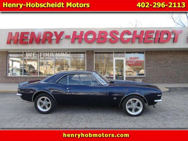 Blue 1967 Chevrolet Camaro Coupe Manual