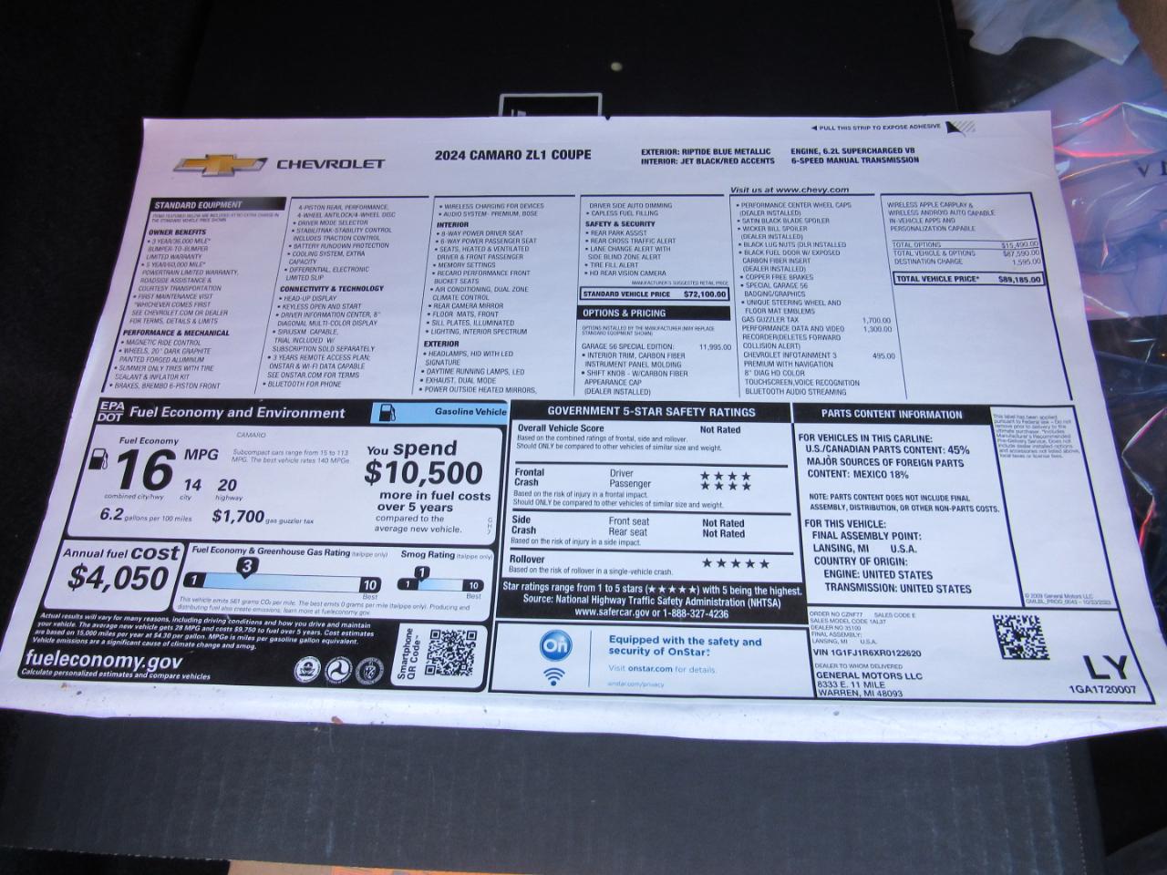 Chevrolet Camaro  2024