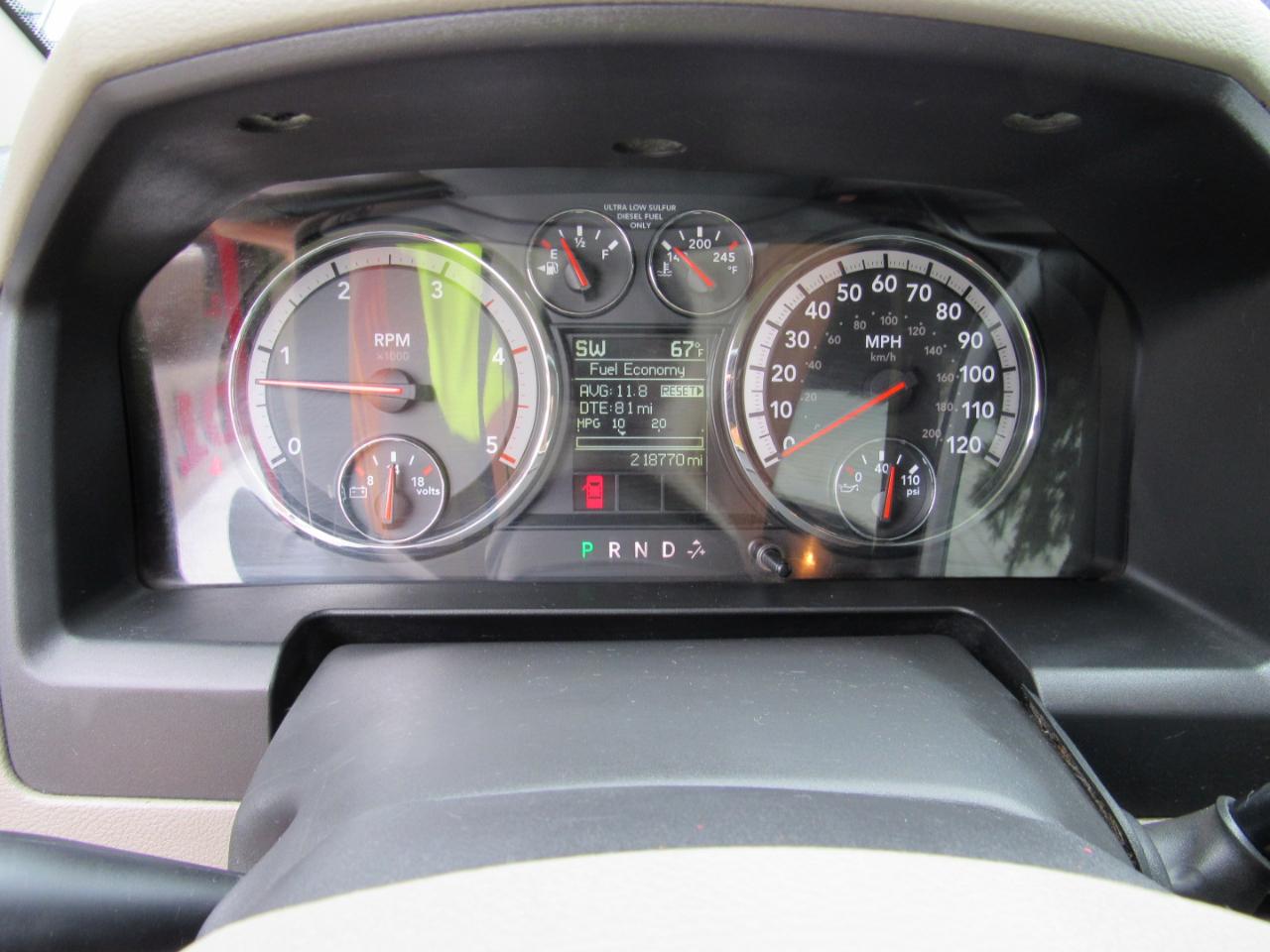 RAM 2500 Big Horn Crew Cab 4WD 2011