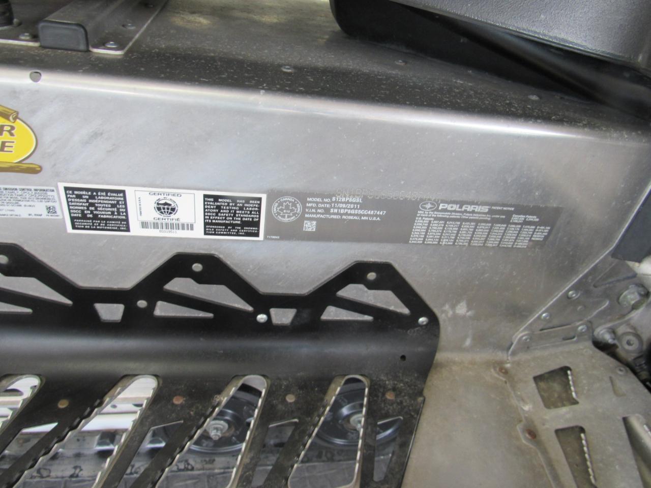 Polaris Snowmobile  2012