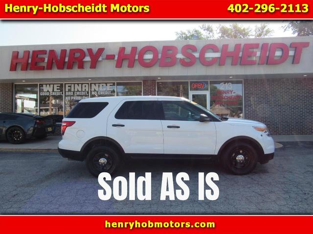 White 2014 Ford Explorer SUV / Crossover All-Wheel Drive Automatic